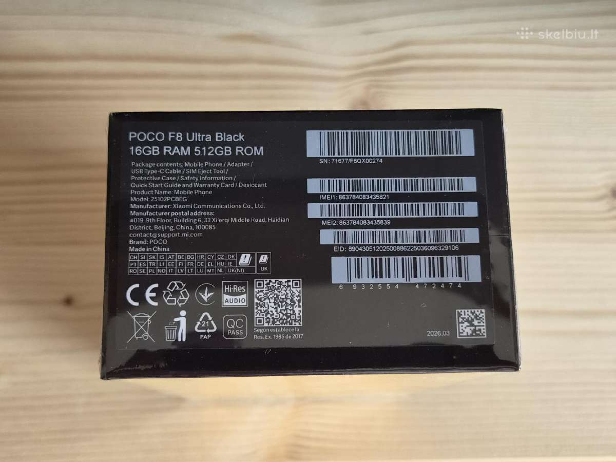 Poco F8 Ultra - nuotraukos Nr. 2
