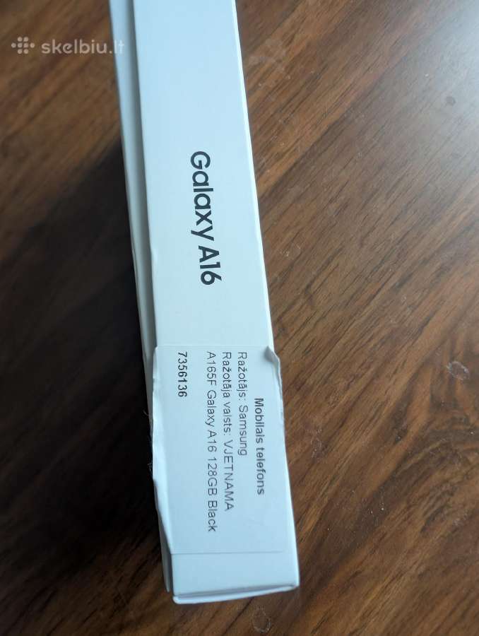 Naujas Samsung Galaxya16 128 GB - nuotraukos Nr. 4