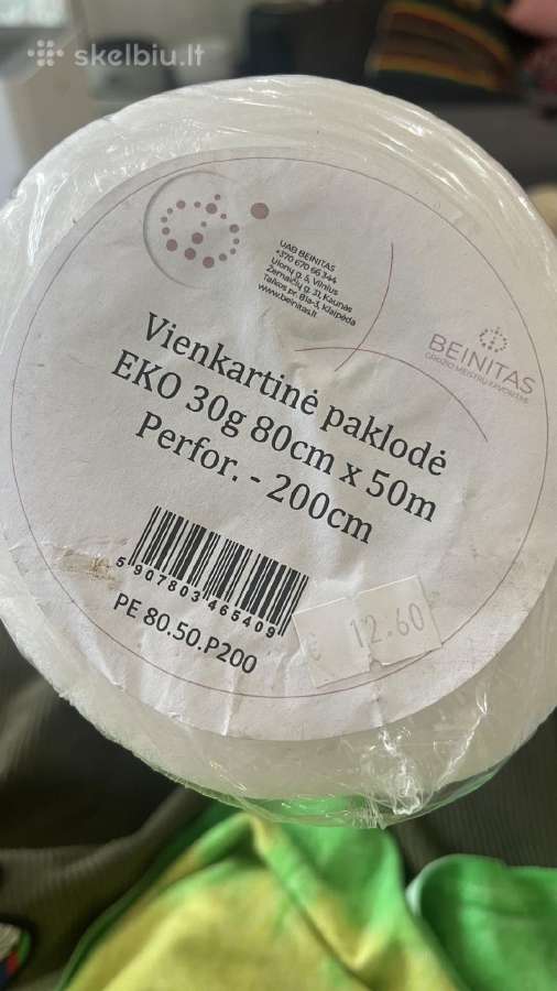 Vienkartinė paklodė masažui ar kitoms paslaugoms - nuotraukos Nr. 2