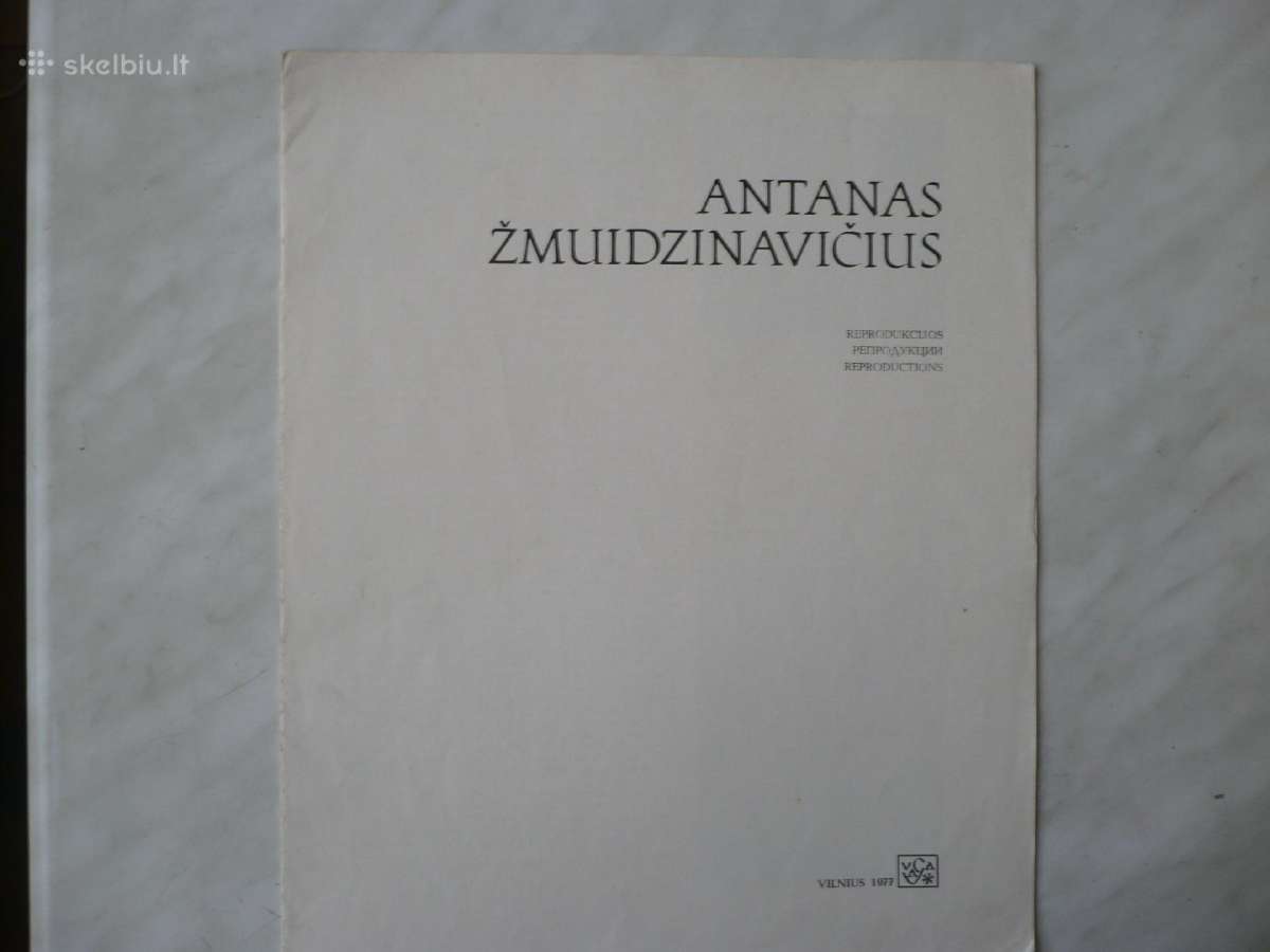 A. Žmuidzinavičius - Reprodukcijų albumas - nuotraukos Nr. 3