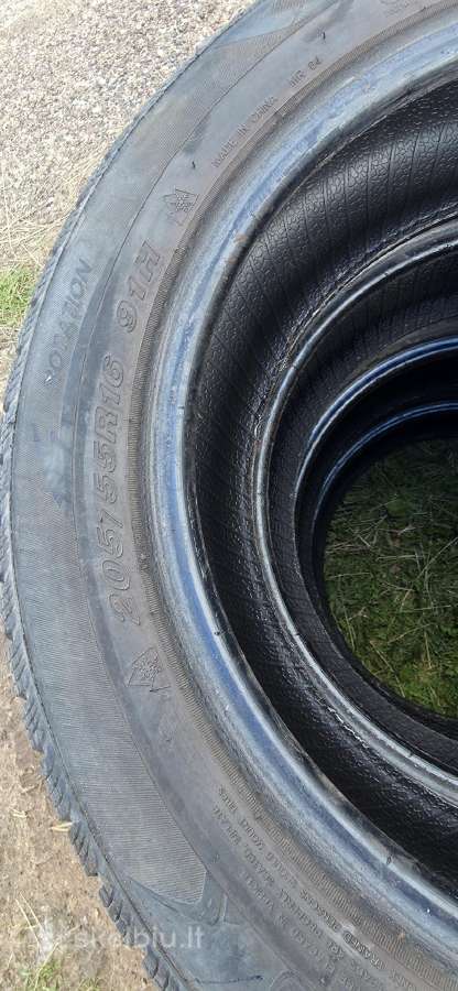 Parduodamos žiemines ms padangos 205/55 R16 - nuotraukos Nr. 4