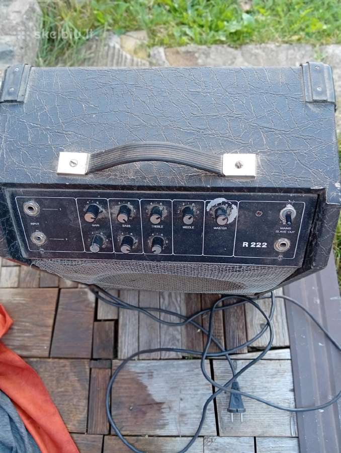 Gitaros stiprintuvas gdr voketija - nuotraukos Nr. 2