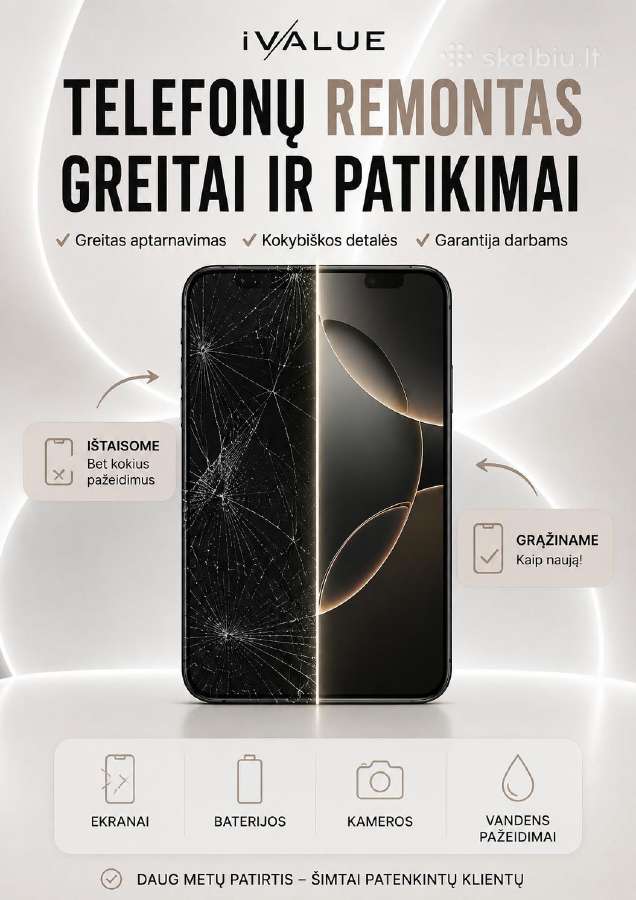 Ivalue Telefonų Ir Kompiuterių Remontas - nuotraukos Nr. 2