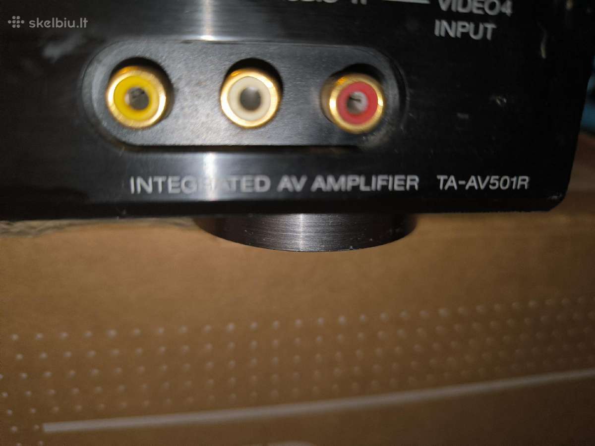 Sony Ta Av501r stiprintuvas. - nuotraukos Nr. 2