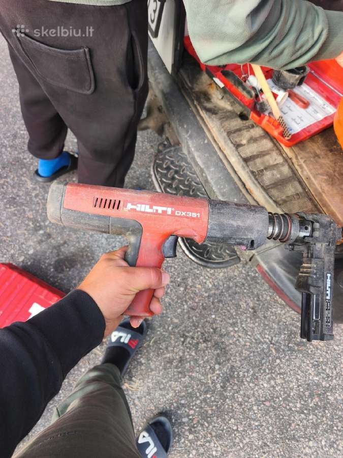 Hilti Dx351 viniakale. - nuotraukos Nr. 2