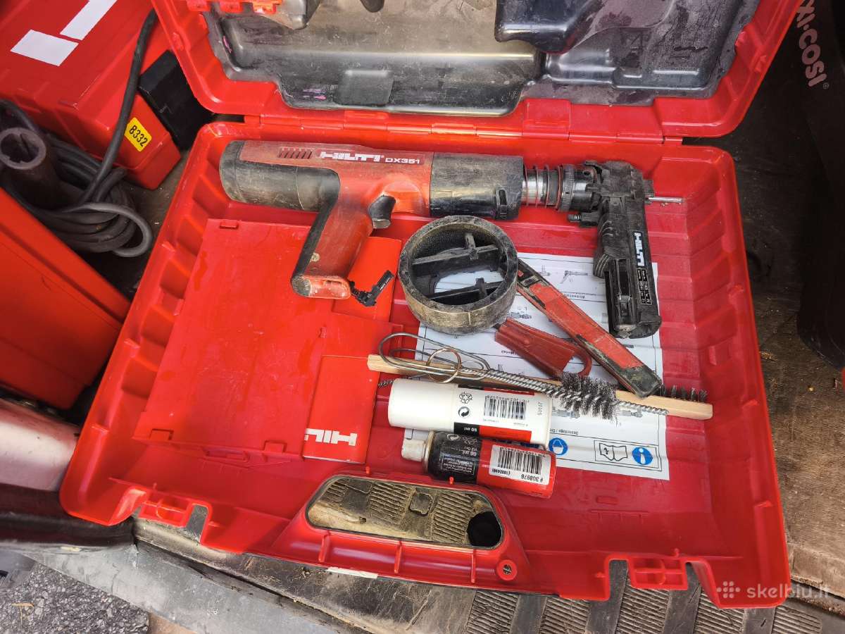 Hilti Dx351 viniakale. - nuotraukos Nr. 4