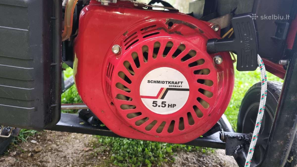 Naudotas benzininis generatorius Schmidcraft 9500w - nuotraukos Nr. 5