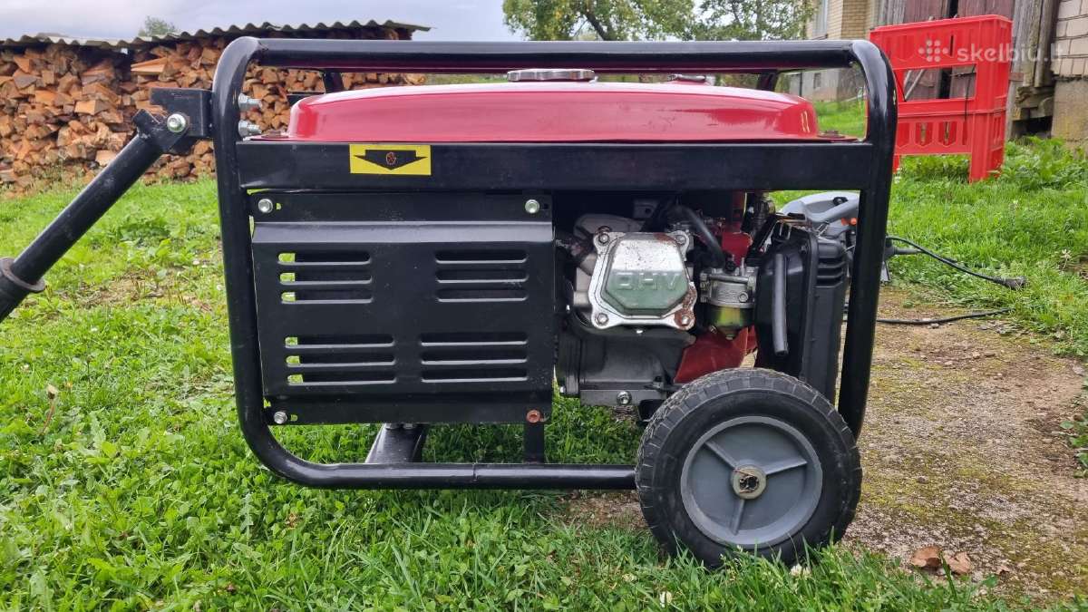 Naudotas benzininis generatorius Schmidcraft 9500w - nuotraukos Nr. 6