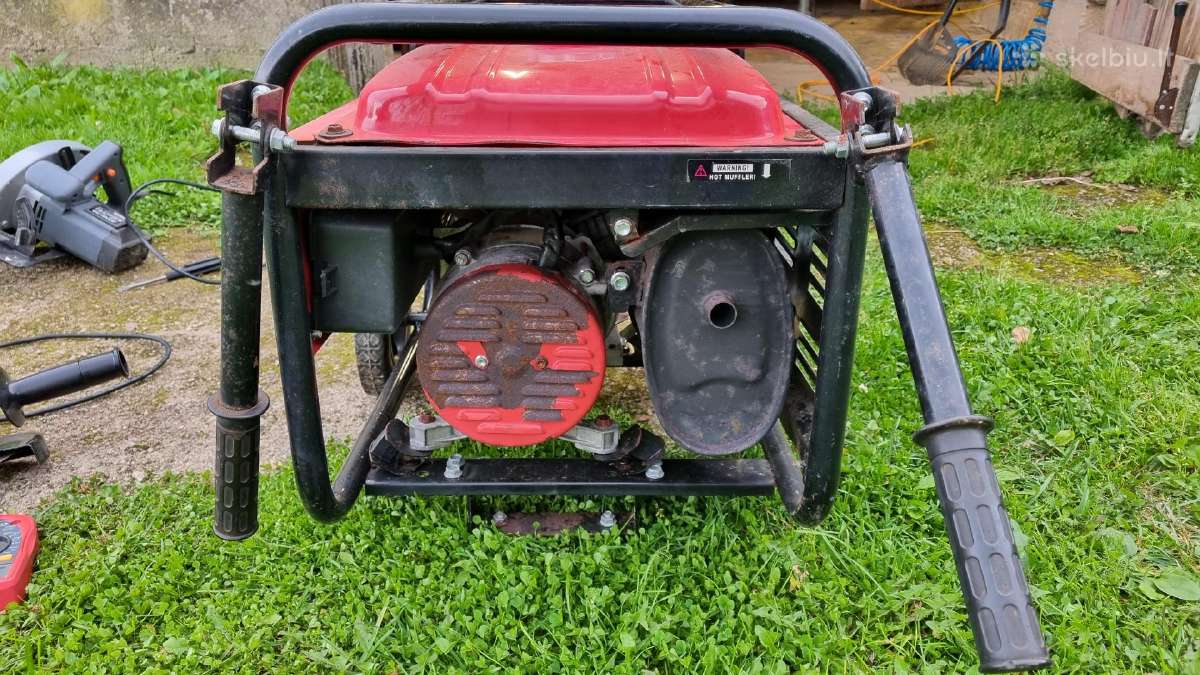 Naudotas benzininis generatorius Schmidcraft 9500w - nuotraukos Nr. 8