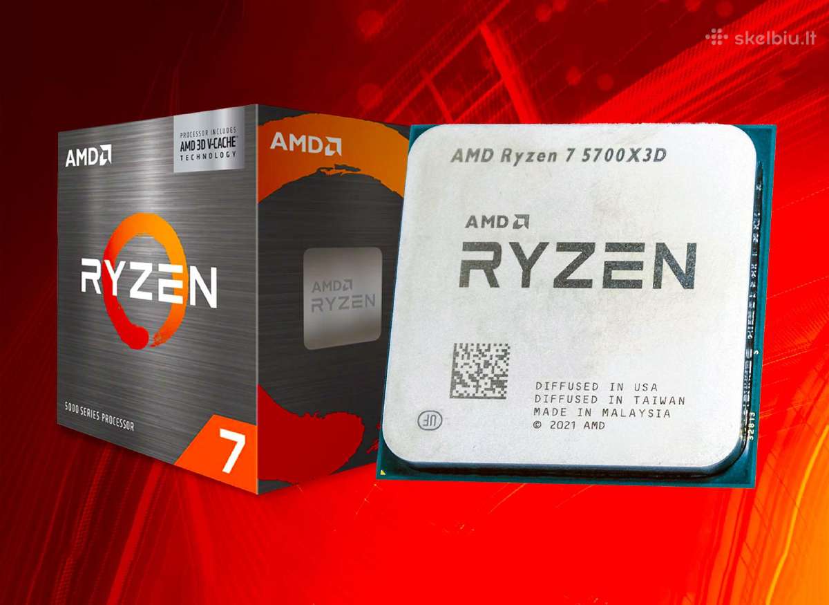 Ryzen 7 5700x3d X570-e 32gb Ddr4 1.5tb Rtx 4070 Ti - nuotraukos Nr. 9