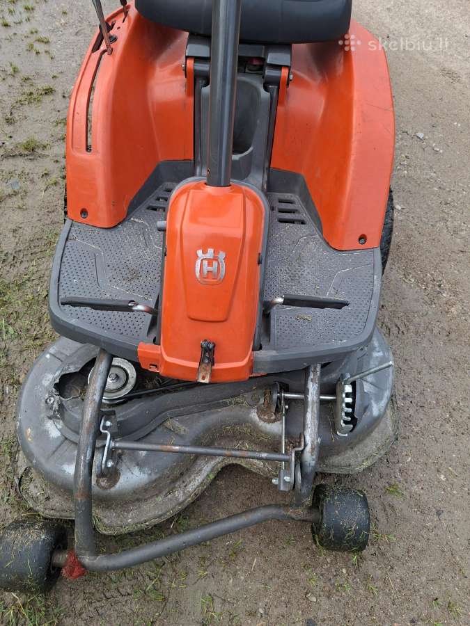 Sodo traktoriukas Husqvarna r112c5 - nuotraukos Nr. 5