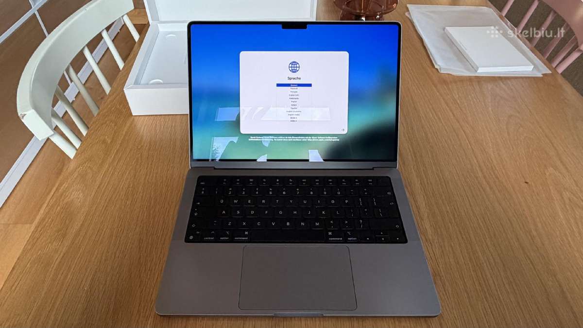MacBook Pro 14", M1 Pro 32gb, 512gb - nuotraukos Nr. 9