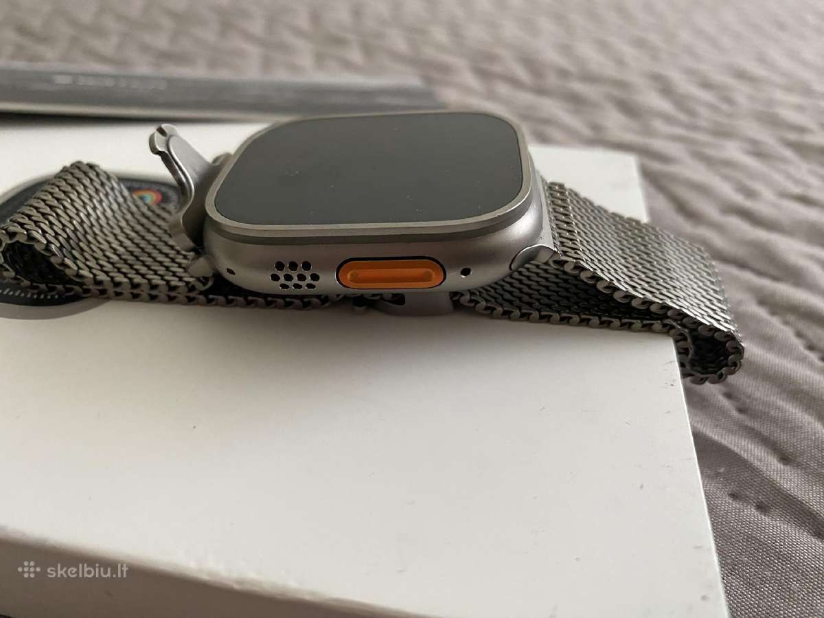Apple Watch Ultra 2 49 mm Natural Titanium – A2986 - nuotraukos Nr. 4