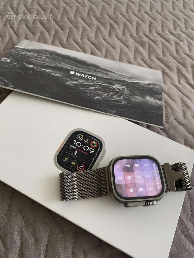 Apple Watch Ultra 2 49 mm Natural Titanium – A2986 - nuotraukos Nr. 5