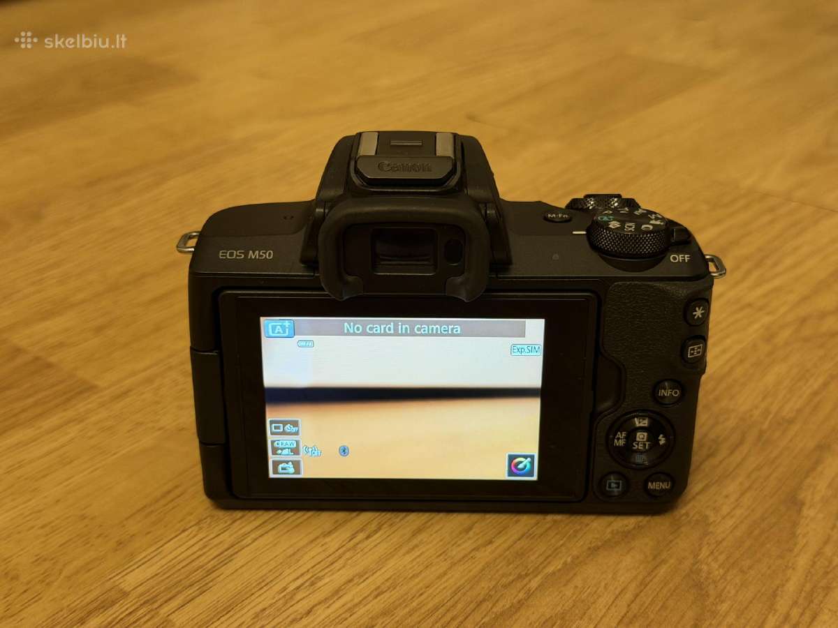 Canon EOS M50 / Csc / WiFi - nuotraukos Nr. 6
