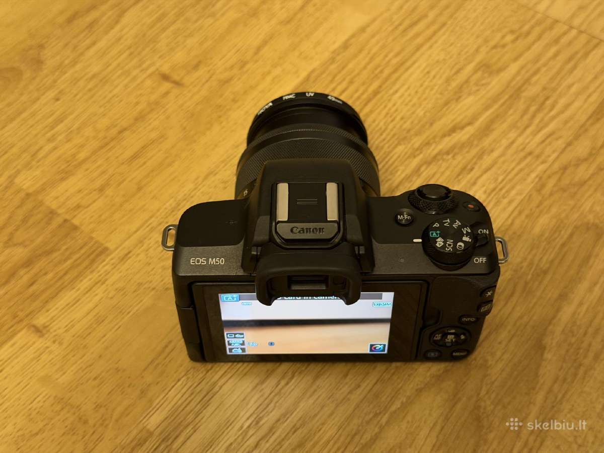 Canon EOS M50 / Csc / WiFi - nuotraukos Nr. 7