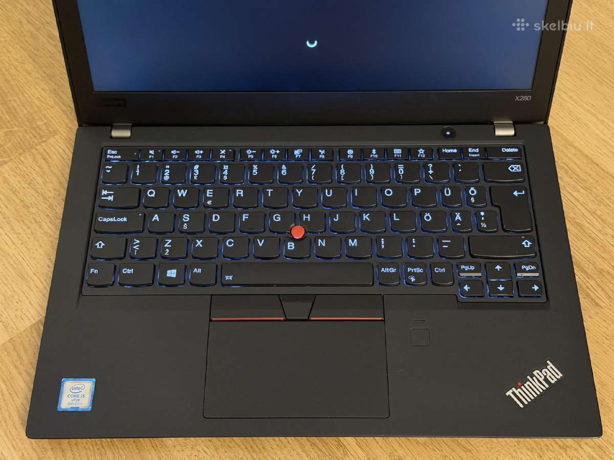 Lenovo Thinkpad X280 - i5 8350u/8/256gb - 1 ciklas - nuotraukos Nr. 2
