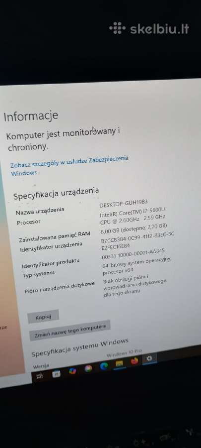 Lenovo thinkpad x250+ krepšys - nuotraukos Nr. 11