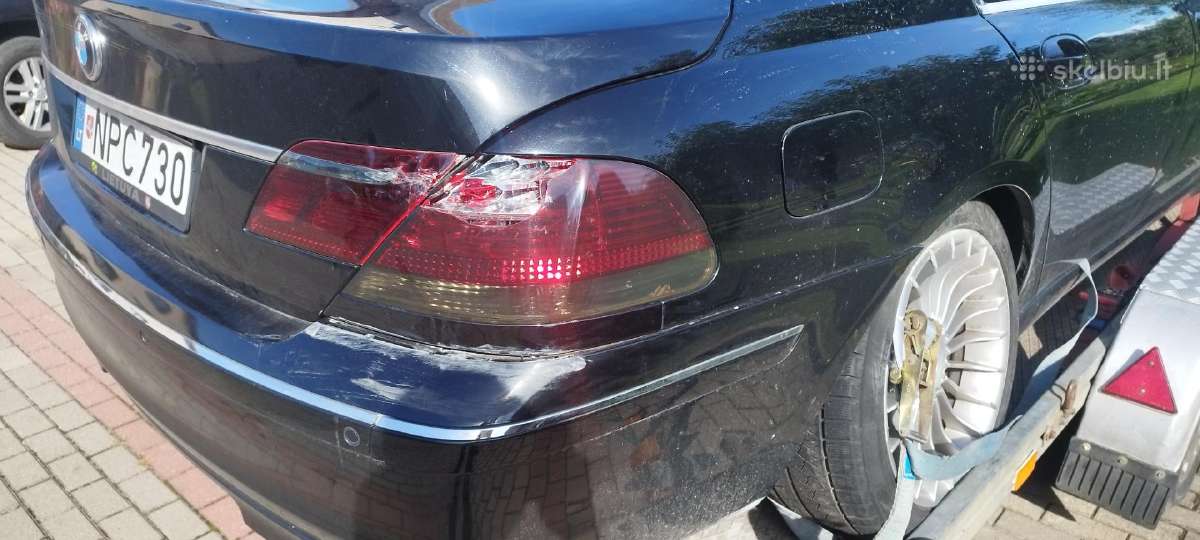 Bmw 7, e65, facelift,3.0l - nuotraukos Nr. 7
