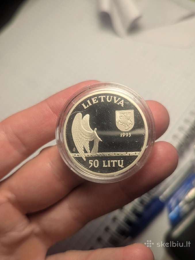 50 litų 1995 metų Mikalojus Konstantinas - nuotraukos Nr. 2