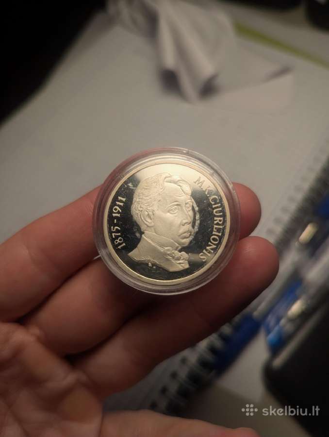 50 litų 1995 metų Mikalojus Konstantinas - nuotraukos Nr. 3