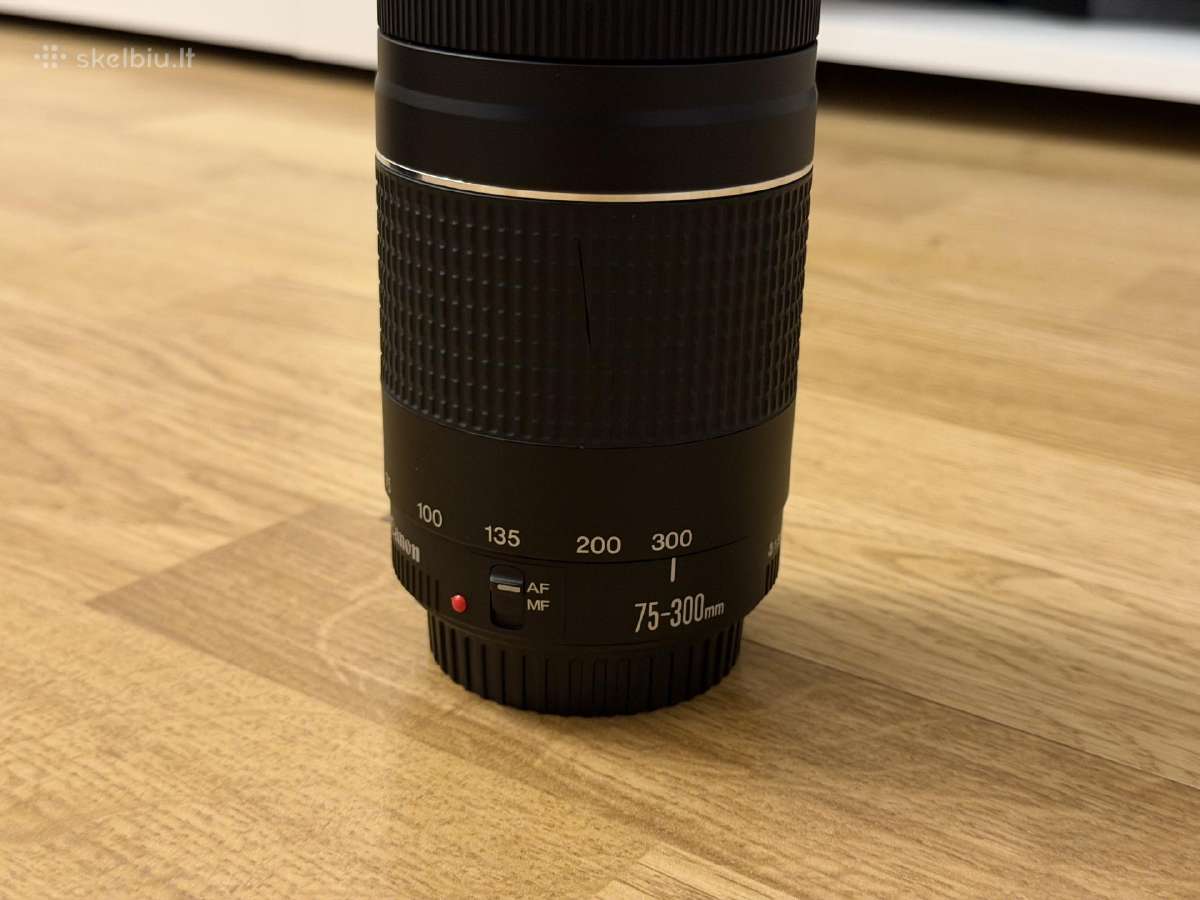 Canon Ef 75-300mm f/4-5.6 III objektyvas - nuotraukos Nr. 2