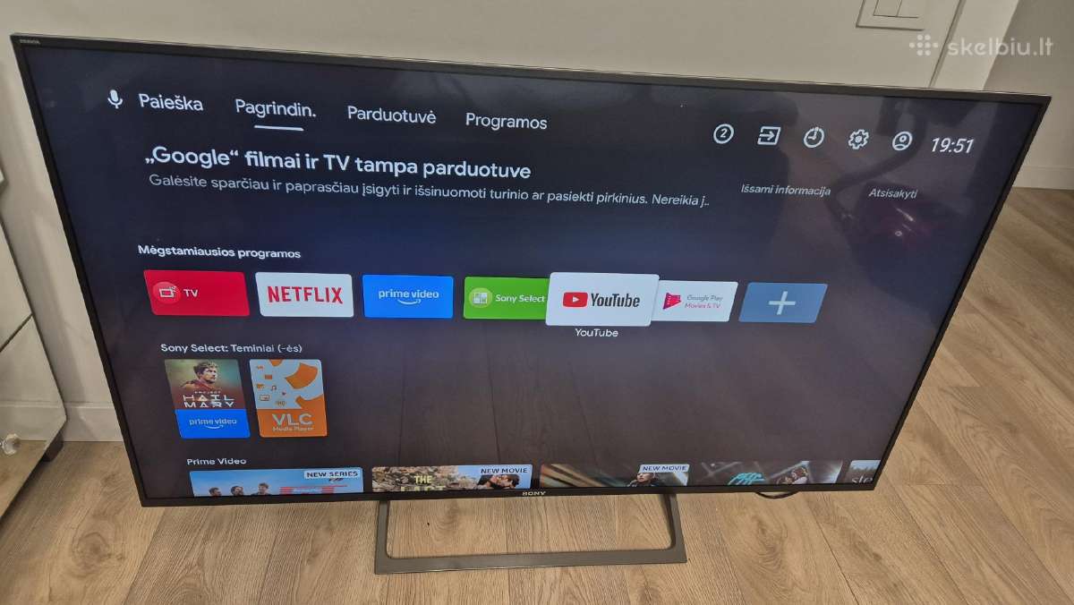 Sony Smart TV - nuotraukos Nr. 5