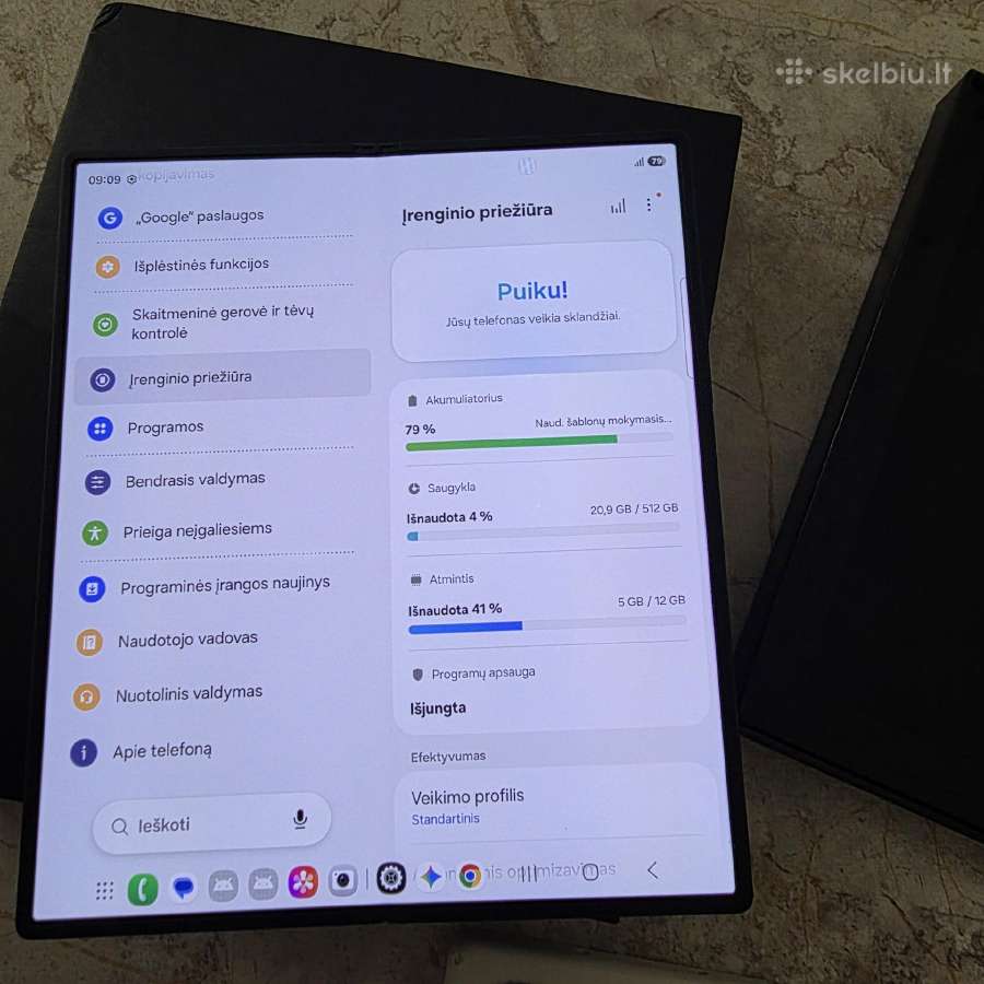 Parduodu Samsung Fold 6 512gb - nuotraukos Nr. 9