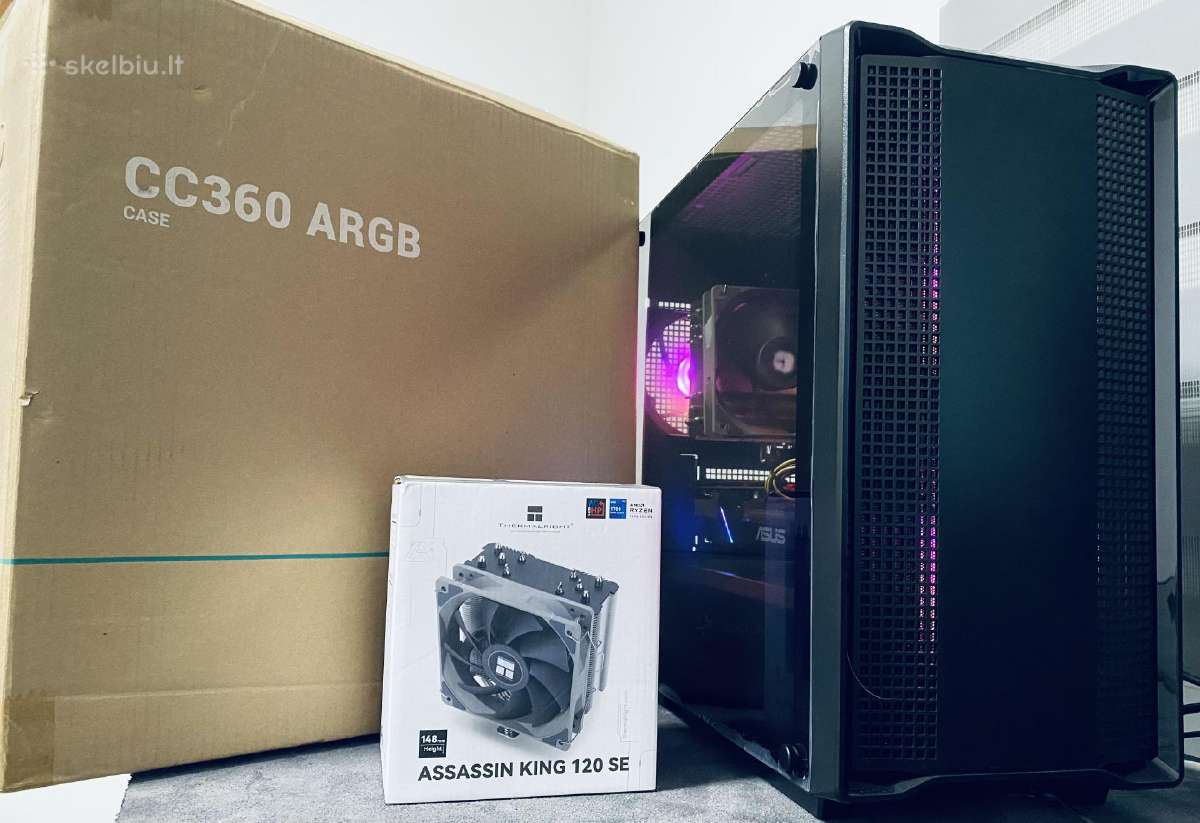 Žaidimu Pc Ryzen 7 2700x / Rx 5700 XT 8 GB - nuotraukos Nr. 7