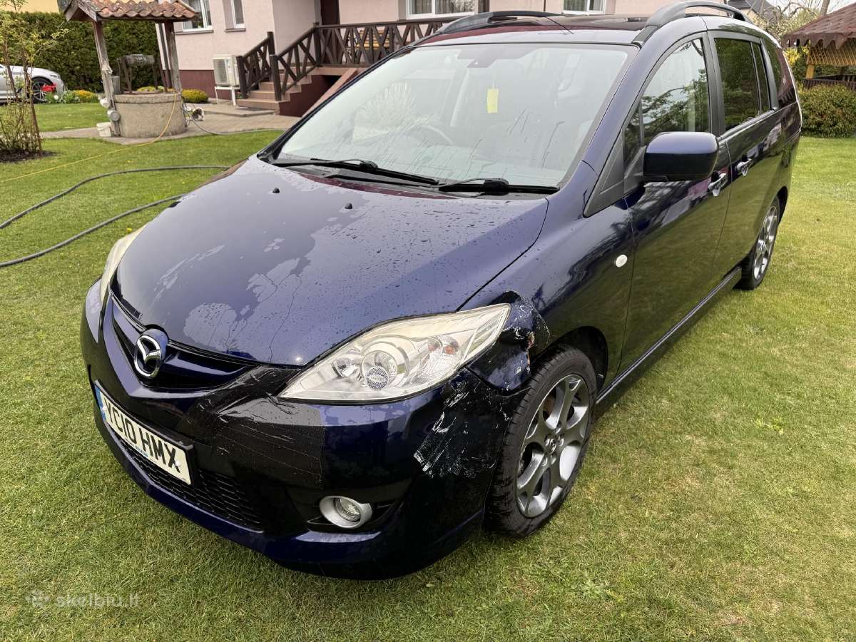 Mazda 5 UK 2ltr 120k km - nuotraukos Nr. 3