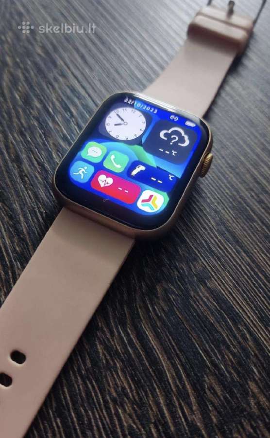 Išmanieji laikrodžiai. Smartwatch su skambučiu.sim - nuotraukos Nr. 21