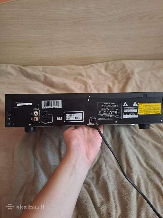 Pioneer Pd-106 CD grotuvas - nuotraukos Nr. 3