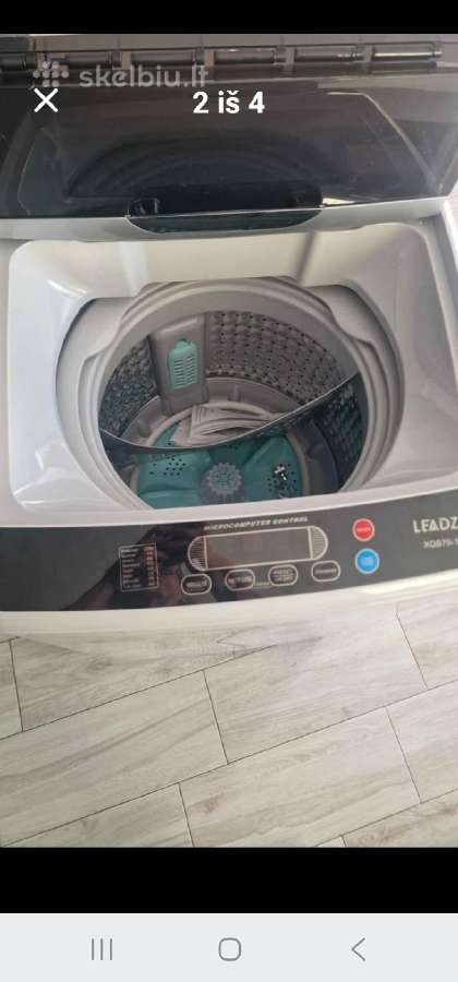 Visiškai Nauja automatin skalbimo mašina Leadzm X - nuotraukos Nr. 4