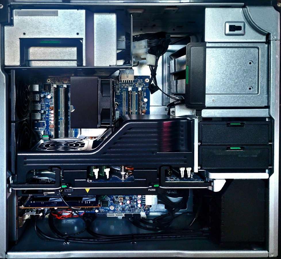 Workstation Z640 2 Cpu 128 GB, 2tb, 18 TB, P4000. - nuotraukos Nr. 2