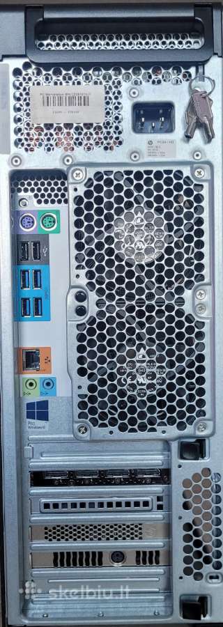 Workstation Z640 2 Cpu 128 GB, 2tb, 18 TB, P4000. - nuotraukos Nr. 3