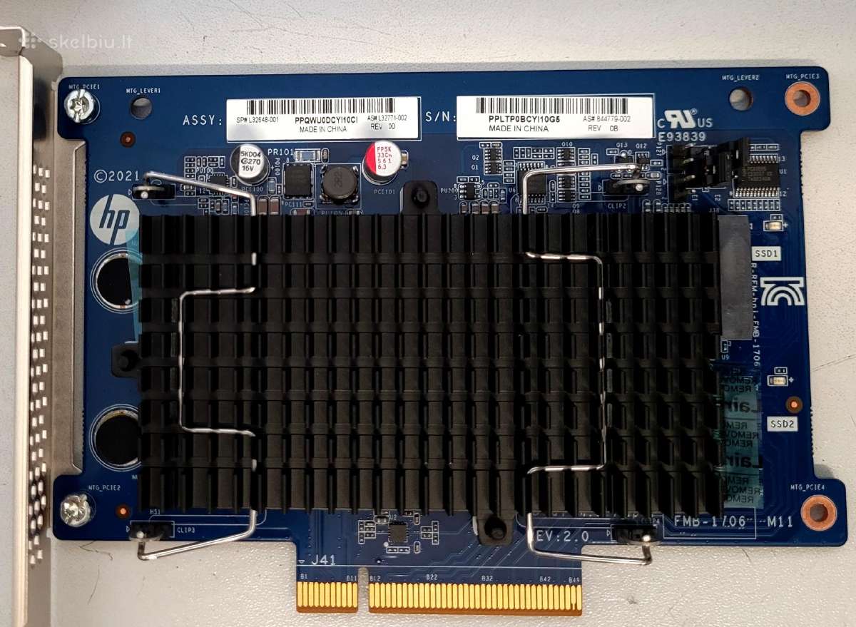 Workstation Z640 2 Cpu 128 GB, 2tb, 18 TB, P4000. - nuotraukos Nr. 4