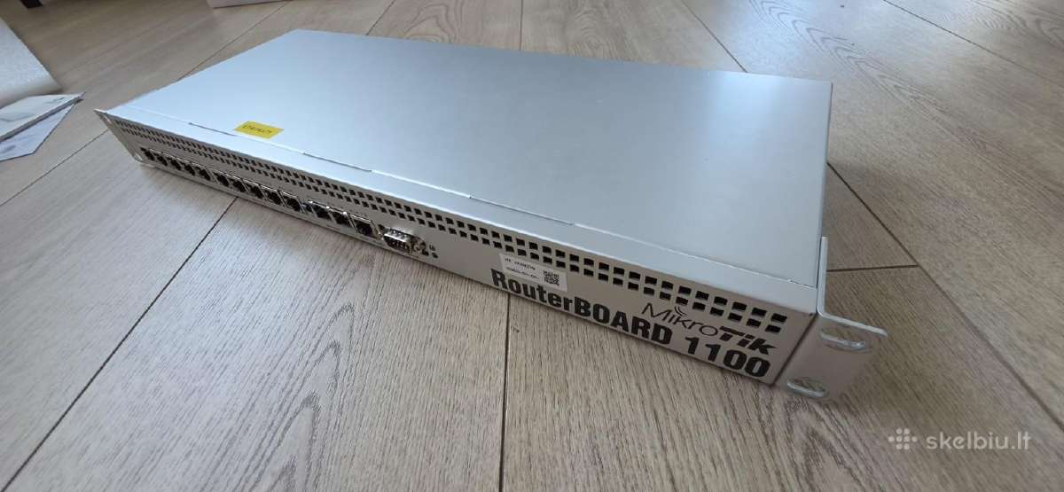 Mikrotik Routerboard Rb1100 13x Gigabit 1u - nuotraukos Nr. 2