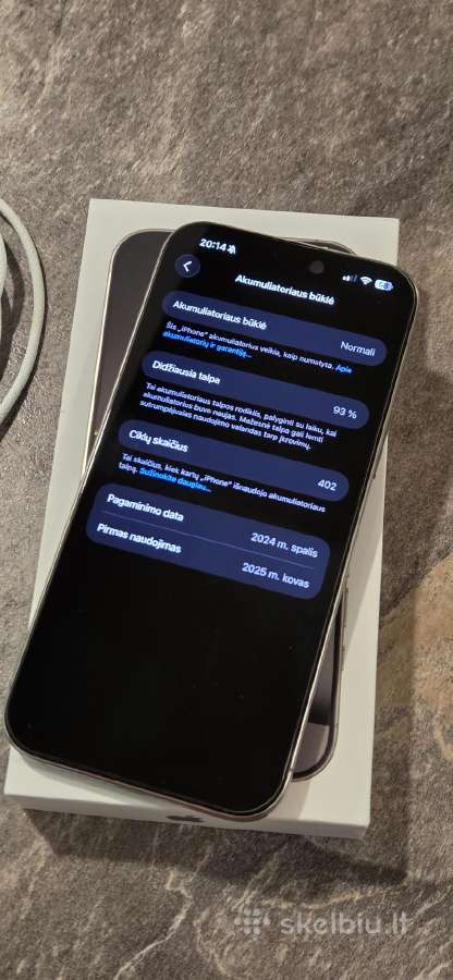iPhone 16 Pro Max - nuotraukos Nr. 3