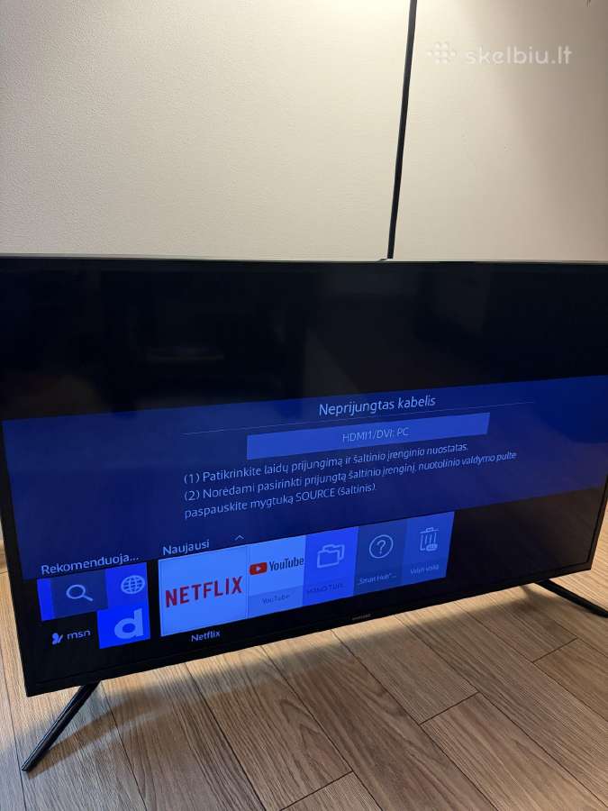 Samsung 40 4k Uhd Smart TV - nuotraukos Nr. 4