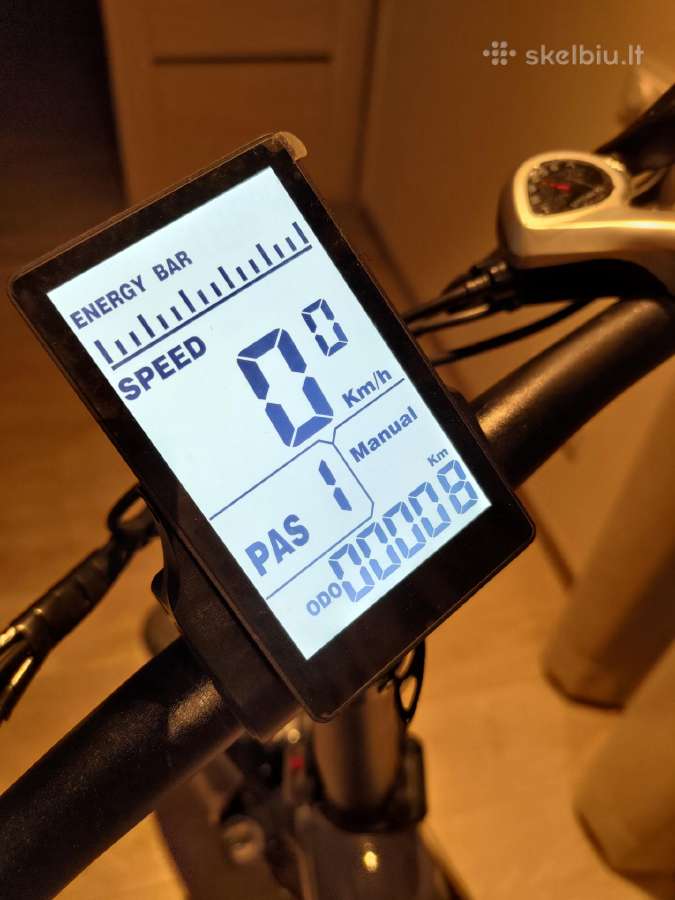 Sulankstomas elektrinis dviratis (Fat Bike) - nuotraukos Nr. 4