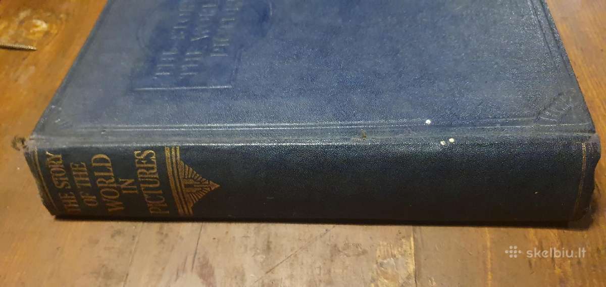 Retas antikvarinis 1934 m. istorijos albumas - nuotraukos Nr. 7