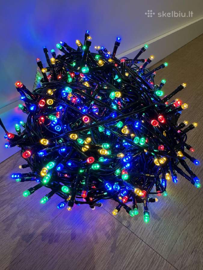 1000 LED kaledines lemputes - nuotraukos Nr. 2