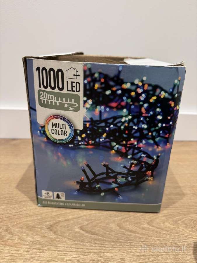 1000 LED kaledines lemputes - nuotraukos Nr. 3