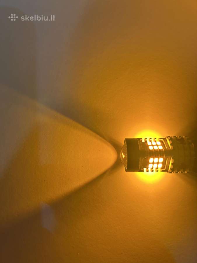 Auxito LED Cambus posūkių lemputės Bau15s Py21w - nuotraukos Nr. 3
