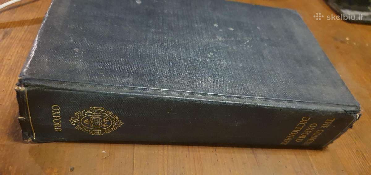 „The Concise Oxford Dictionary“ (6-asis leidimas) - nuotraukos Nr. 2