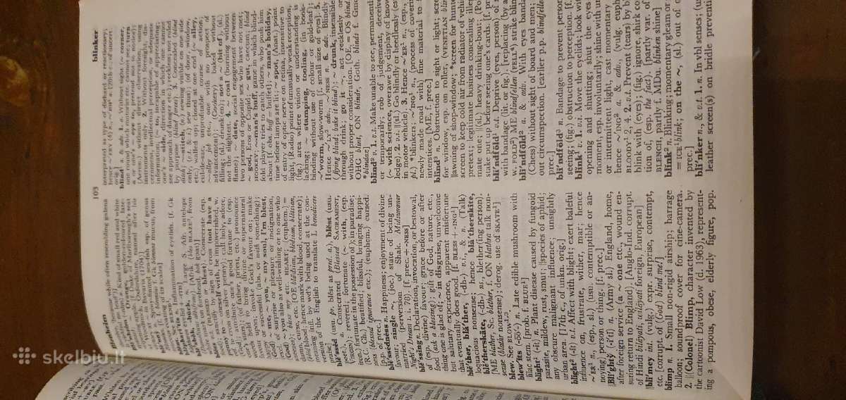 „The Concise Oxford Dictionary“ (6-asis leidimas) - nuotraukos Nr. 6