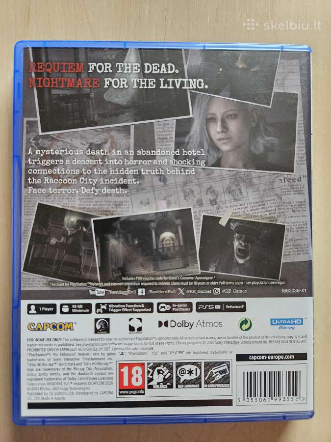 Resident Evil Requiem Ps5 - nuotraukos Nr. 2