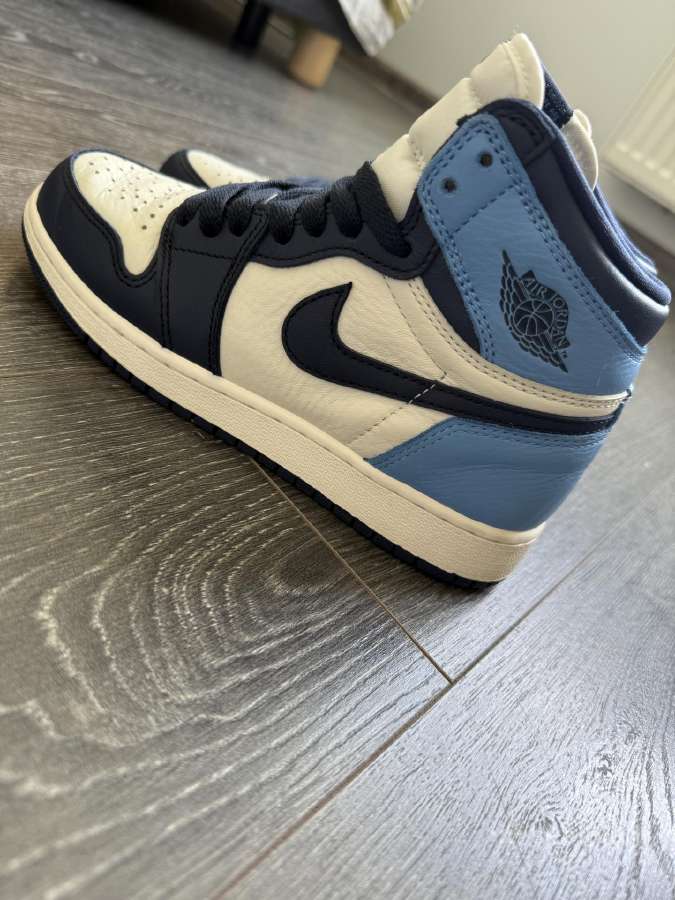 Air Jordan 1 high obsidian university blue kedai - nuotraukos Nr. 3