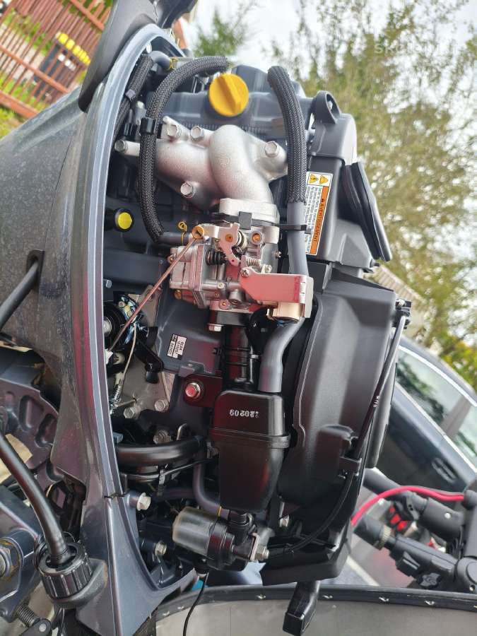 Valties variklis Yamaha F9.9 Hmh1 Sport, 2022 m. - nuotraukos Nr. 4