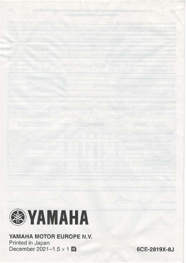 Valties variklis Yamaha F9.9 Hmh1 Sport, 2022 m. - nuotraukos Nr. 9